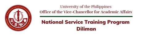 nstp slogan|MISSION AND VISION – National Service Training Program Diliman.